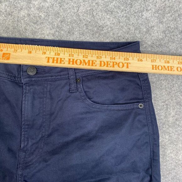 Rising Sun & Co Slim Fit Navy Blue Chinos 32x33 Stretch Soft Performance Preppy - Picture 4 of 14